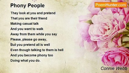 Connie Webb - Phony People