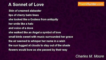 Charles M. Moore - A Sonnet of Love