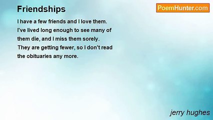 jerry hughes - Friendships