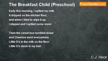 C.J. Heck - The Breakfast Child (Preschool)