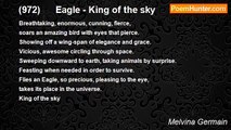 Melvina Germain - (972)      Eagle - King of the sky