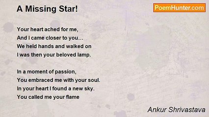 Ankur Shrivastava - A Missing Star!