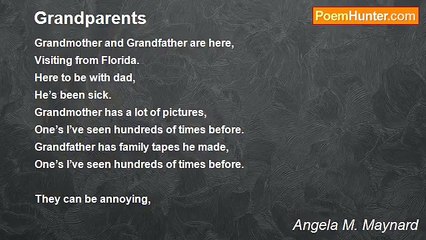 Angela M. Maynard - Grandparents