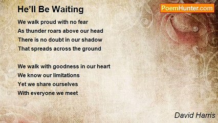 David Harris - He’ll Be Waiting