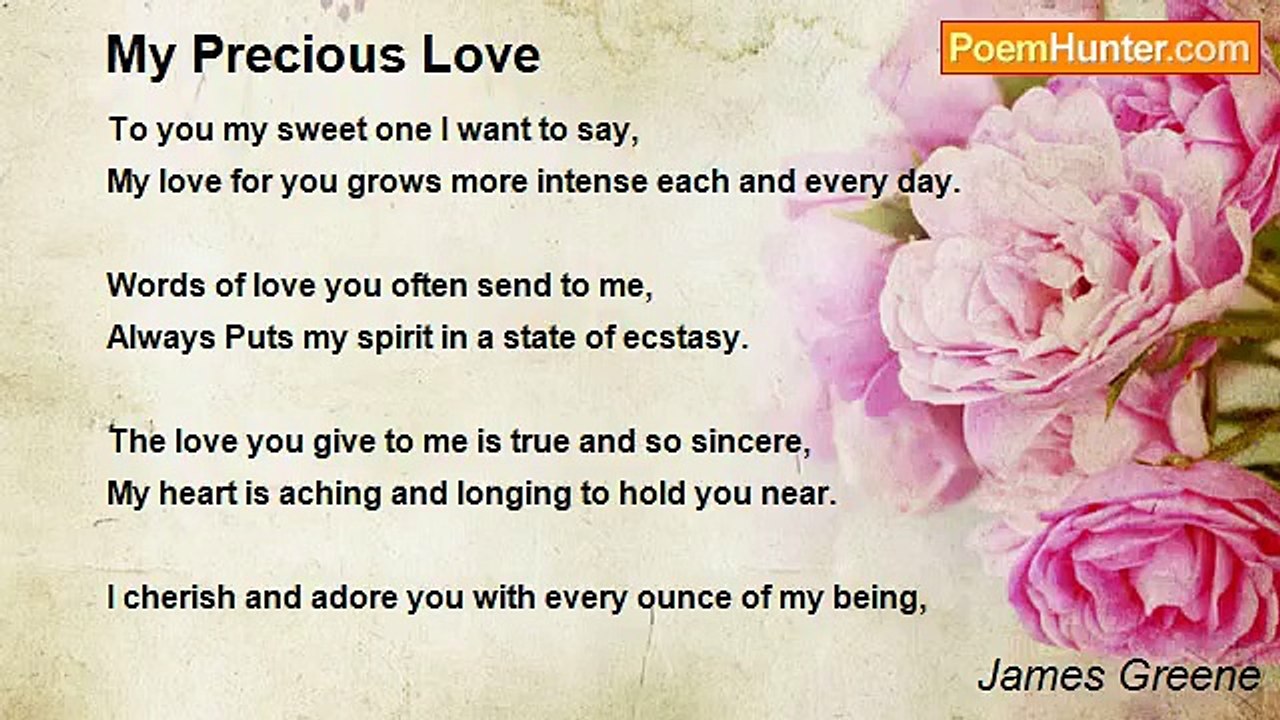 James Greene - My Precious Love