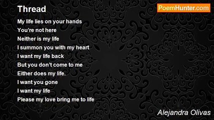 Alejandra Olivas - Thread