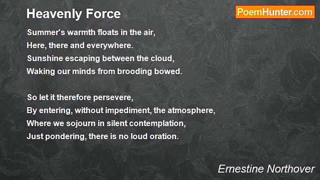 Ernestine Northover - Heavenly Force