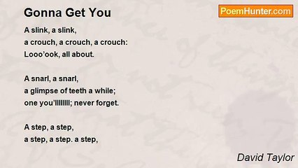 David Taylor - Gonna Get You