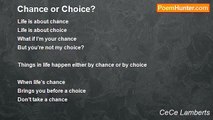 CeCe Lamberts - Chance or Choice?