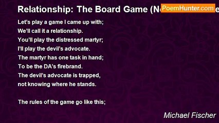 Michael Fischer - Relationship: The Board Game (Now With A Free Subscription To Woman's World)