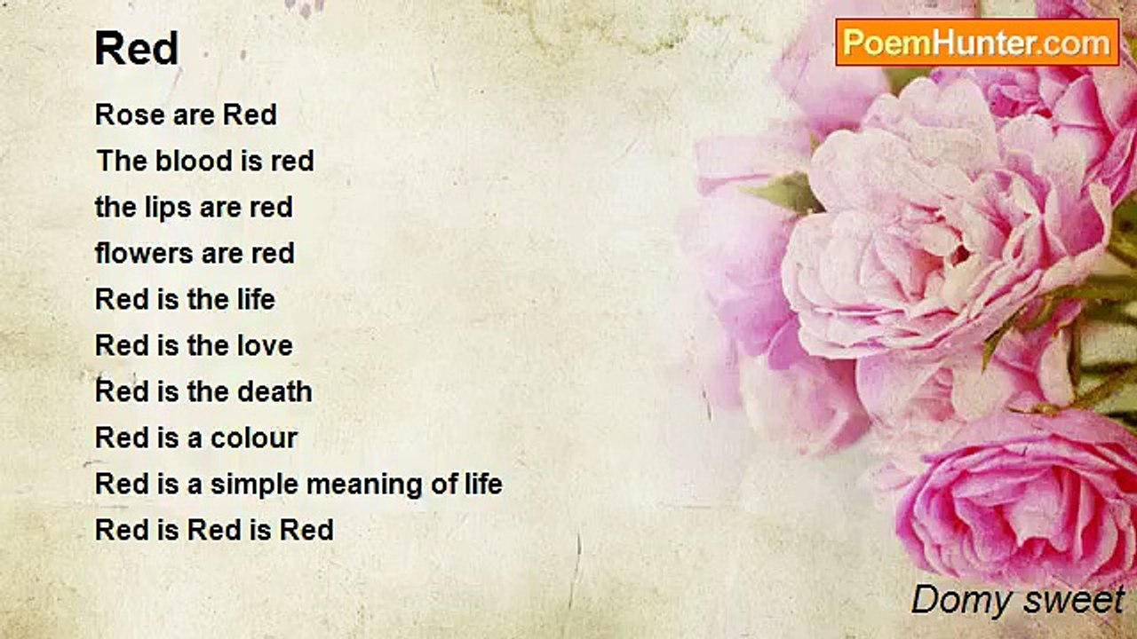 Domy sweet - Red
