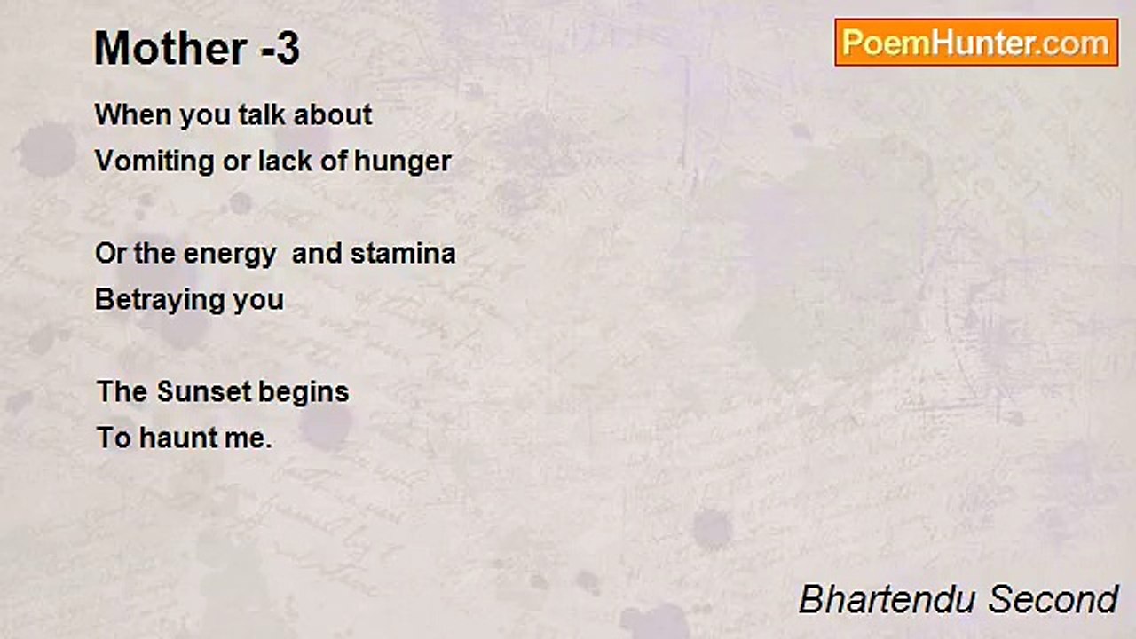 Bhartendu Second - Mother -3