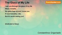 Constantinos Grigoriadis - The Glass of My Life