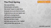 cecelia warner - The First Spring