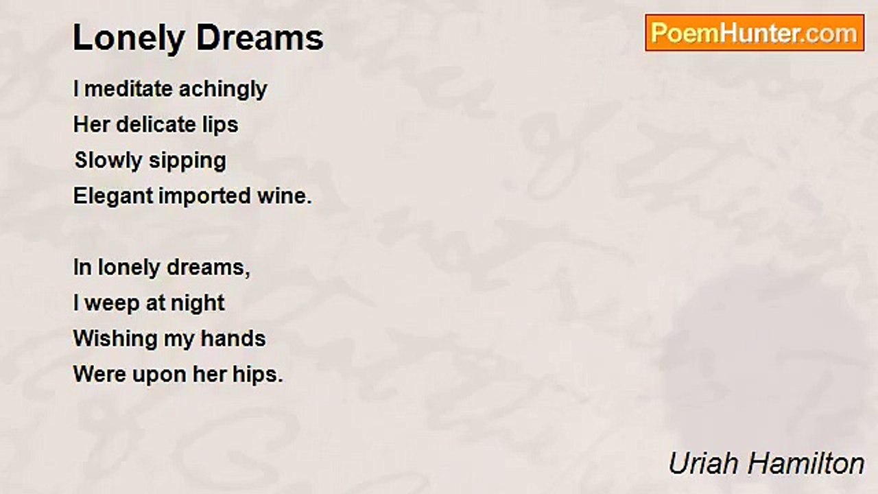 Uriah Hamilton - Lonely Dreams