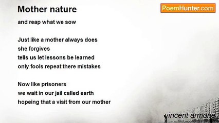 vincent armone - Mother nature