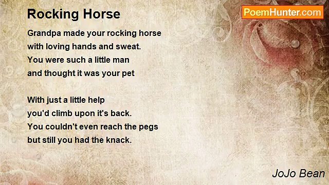 JoJo Bean - Rocking Horse