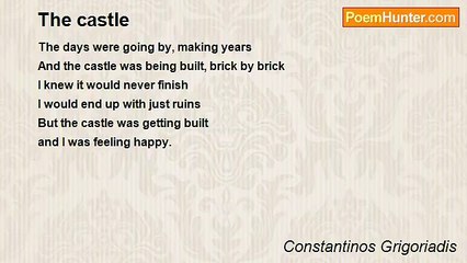 Constantinos Grigoriadis - The castle