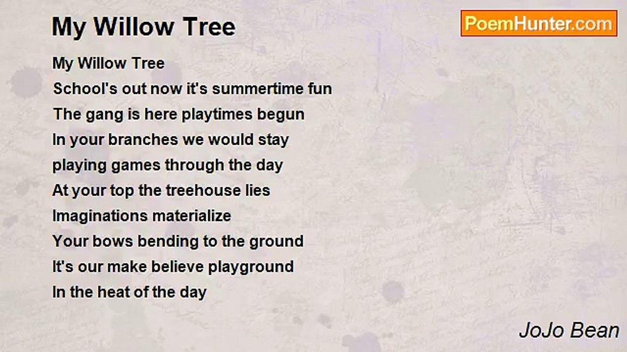 JoJo Bean - My Willow Tree