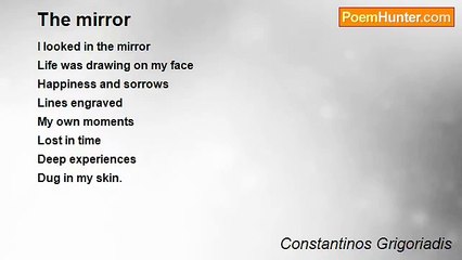 Constantinos Grigoriadis - The mirror
