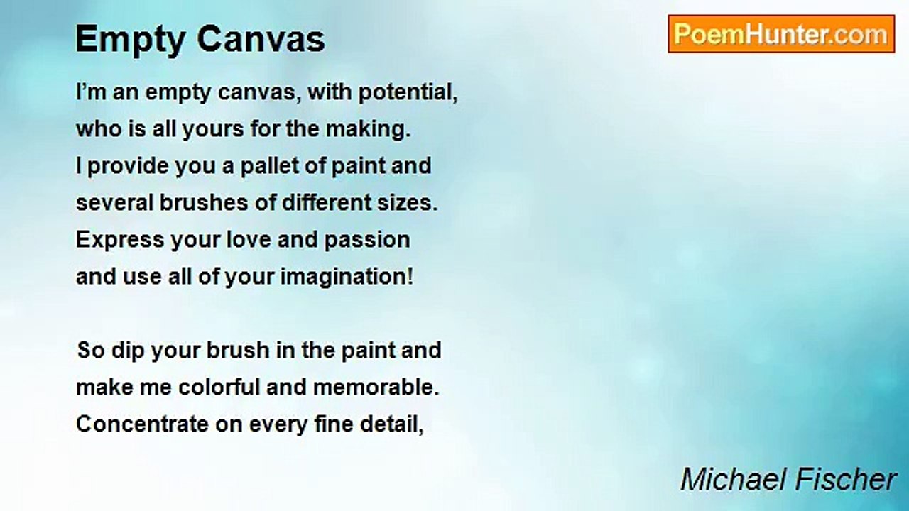 Michael Fischer - Empty Canvas