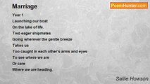 Sallie Howson - Marriage