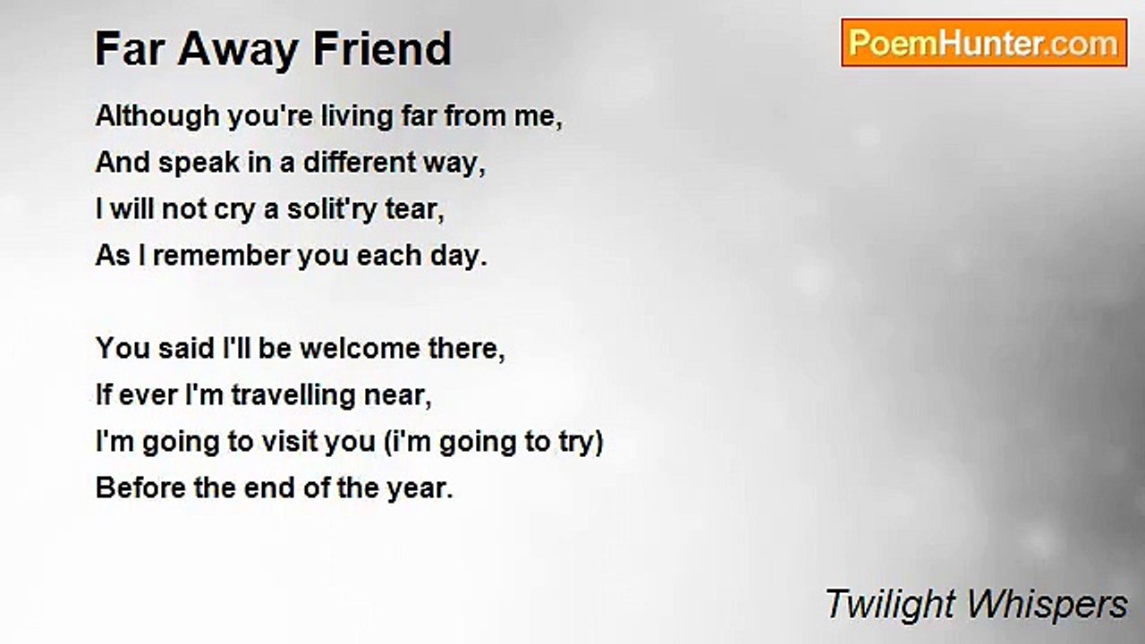 Twilight Whispers - Far Away Friend