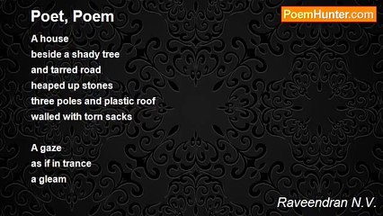 Raveendran N.V. - Poet, Poem
