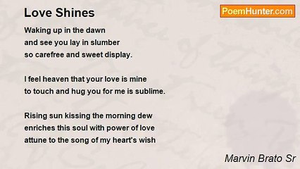 Marvin Brato Sr - Love Shines