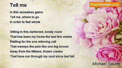 Michael Saurer - Tell me