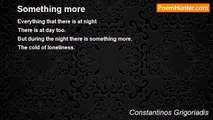 Constantinos Grigoriadis - Something more