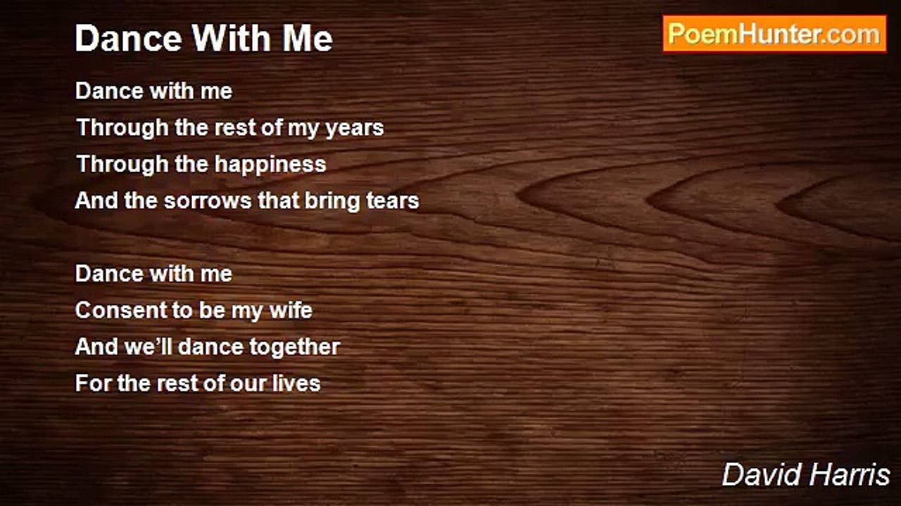David Harris - Dance With Me