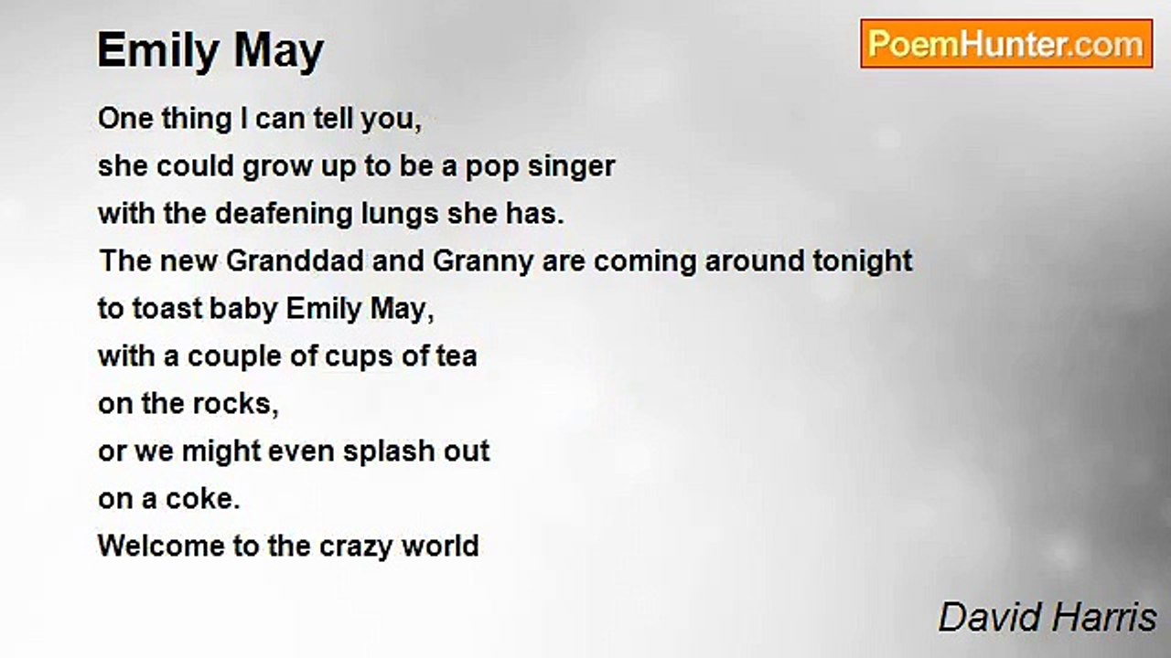 David Harris - Emily May