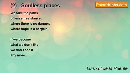 Luis Gil de la Puente - (2)   Soulless places