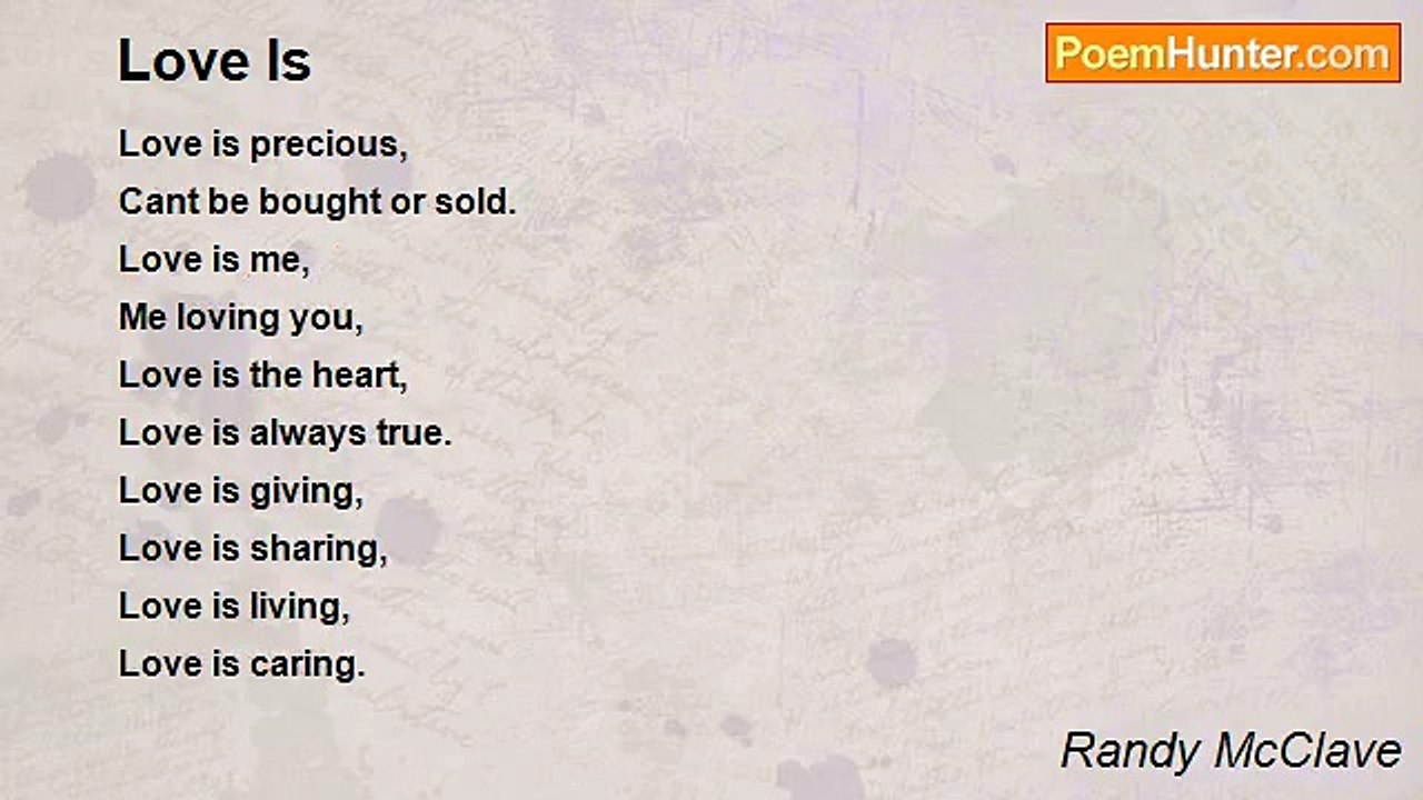 Randy McClave - Love Is
