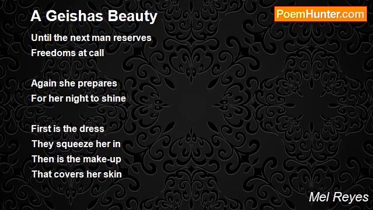 Mel Reyes - A Geishas Beauty