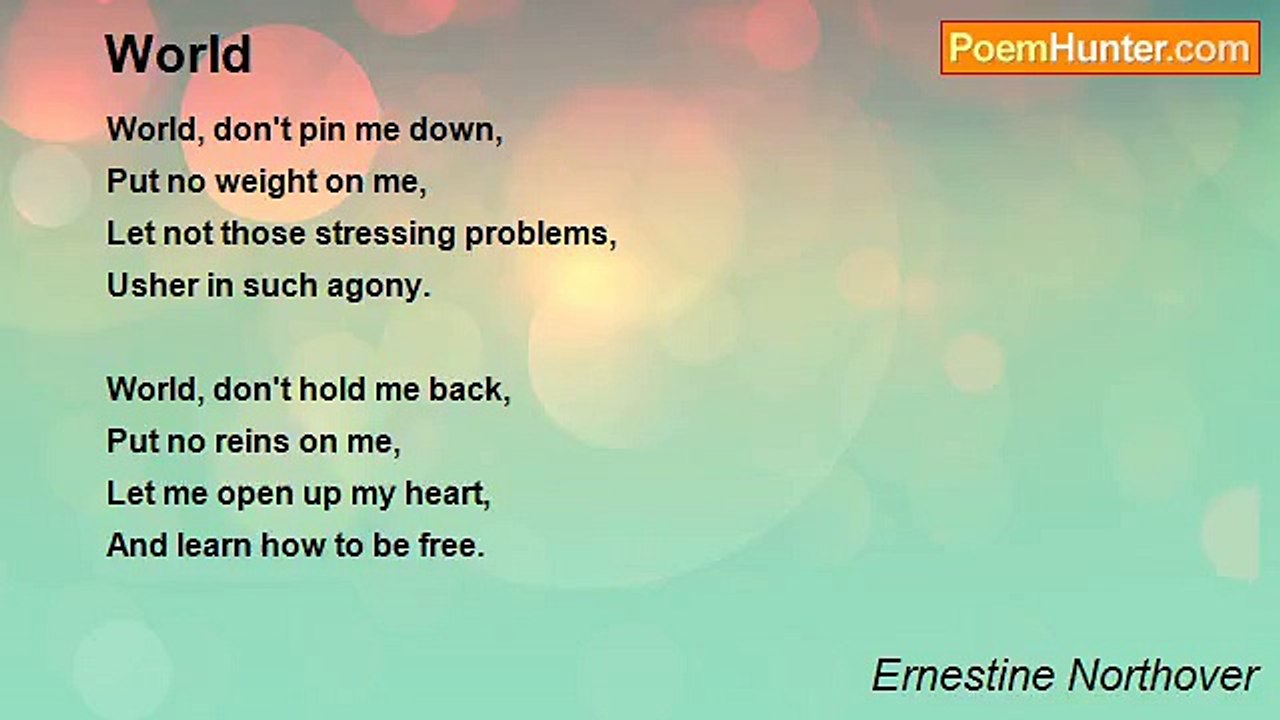 Ernestine Northover - World