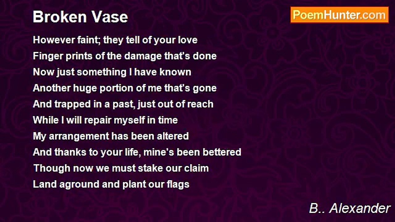 B.. Alexander - Broken Vase