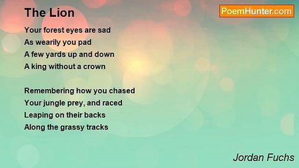 Jordan Fuchs - The Lion
