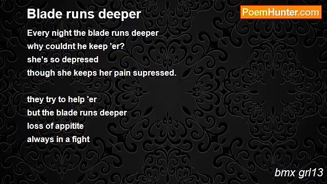 bmx grl13 - Blade runs deeper