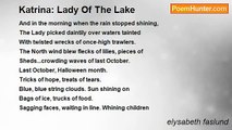 elysabeth faslund - Katrina: Lady Of The Lake