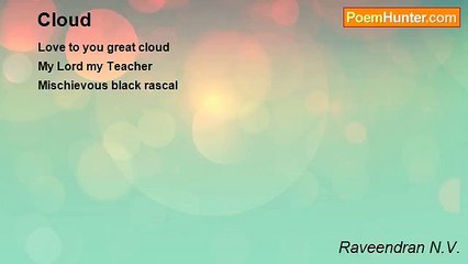 Raveendran N.V. - Cloud