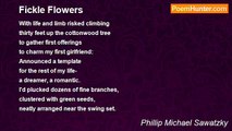 Phillip Michael Sawatzky - Fickle Flowers