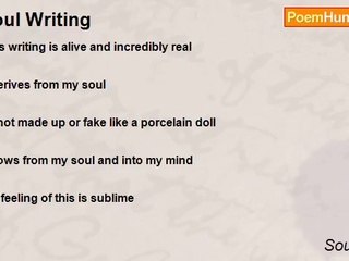 Soul Writer - Soul Writing