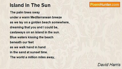 David Harris - Island In The Sun