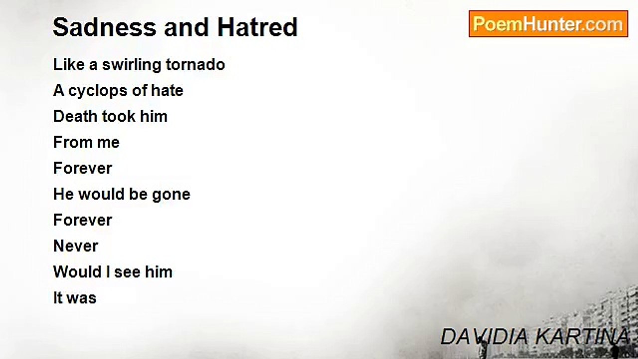 DAVIDIA KARTINA - Sadness and Hatred