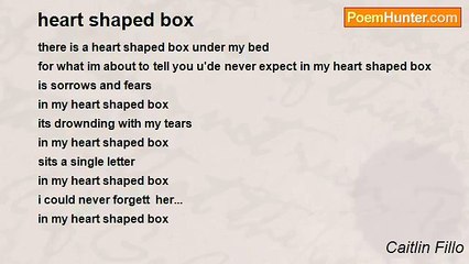 Caitlin Fillo - heart shaped box