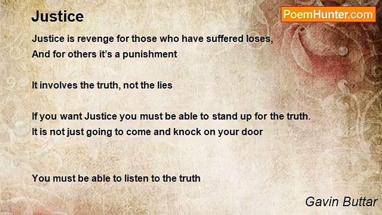 Gavin Buttar - Justice