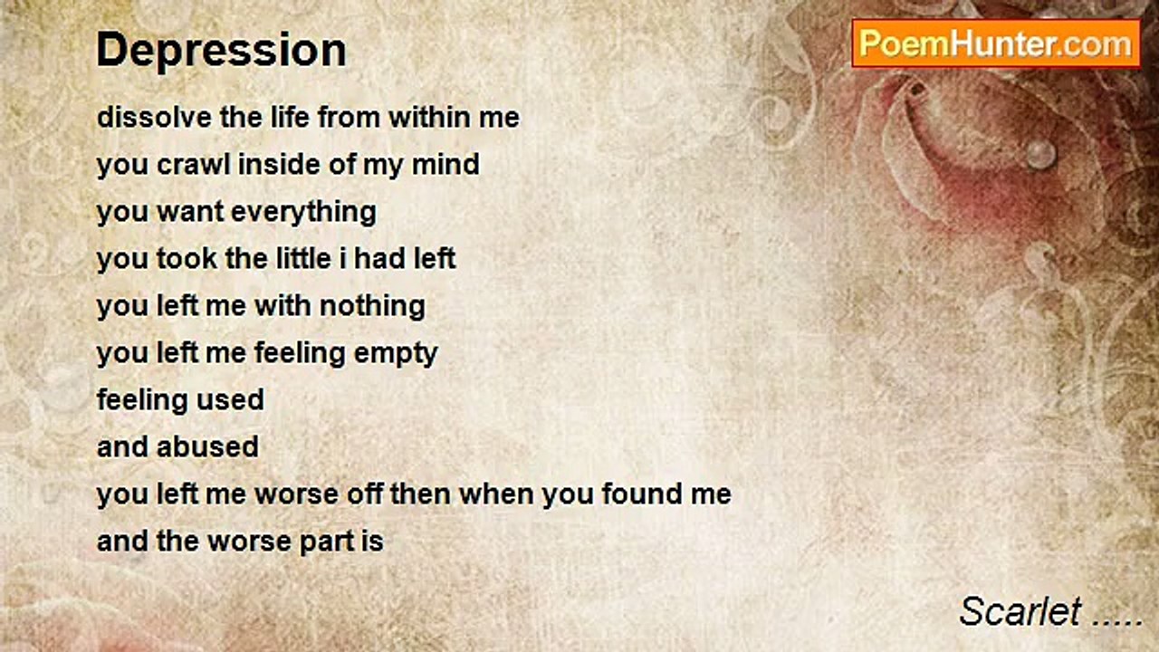 Scarlet ..... - Depression