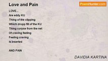 DAVIDIA KARTINA - Love and Pain